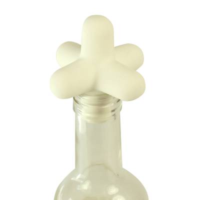 Cookut - Bouchon de bouteille en silicone SPARK blanc