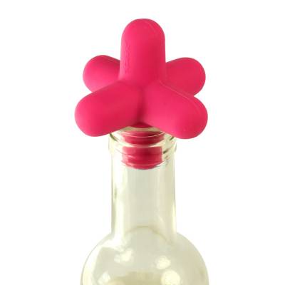 Cookut - Bouchon de bouteille en silicone SPARK rose