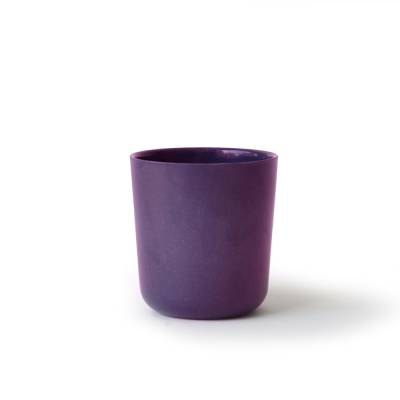 BIOBU gobelets en bambou violet pour enfant - Ekobo