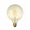 Ampoule LED globe verre clair filament / culot E27
