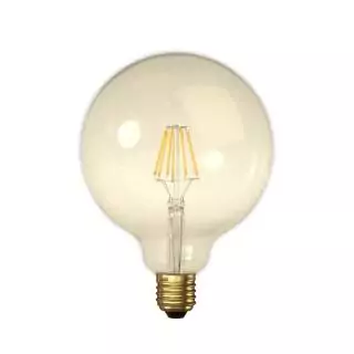 Ampoule LED globe verre clair filament / culot E27