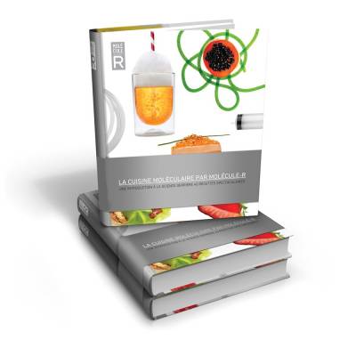 Livre de recettes de cuisine moléculaire - Molécule-R