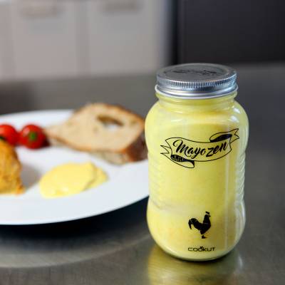 Bocal Mayozen pour faire de la mayonnaise - Cuisine Cookut