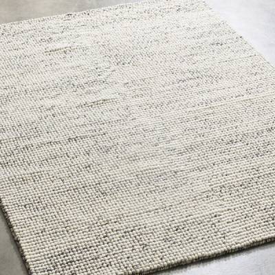 Tapis BUBBLE laine feutrée / Gris