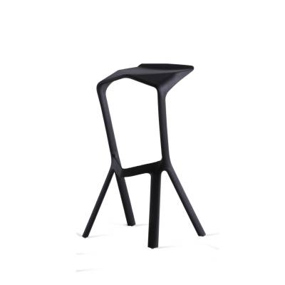 Tabouret haut de bar MIURA chez Plank / H.78 cm