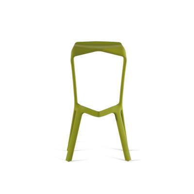 Plank / Tabouret haut outdoor MIURA / Vert / H.78 cm