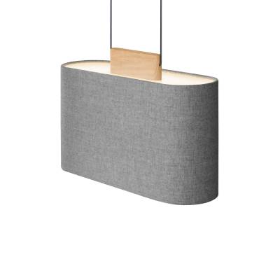 Suspension BELMONT Silverdale tissu / Gris / Pablo Design