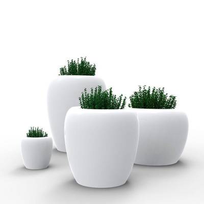 Vondom / Lot de 4 jardinières BLOW / Blanc