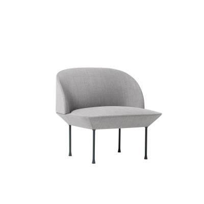 Fauteuil de canapé OSLO LOUNGE / gris clair + 4 coloris