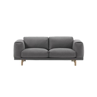 Canapé REST SOFA / 2 ou 3 places / gris moyen + 7 coloris