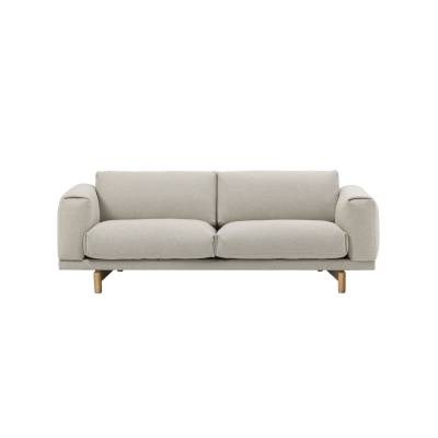 Canapé REST SOFA / 2 ou 3 places / gris blanc + 7 coloris