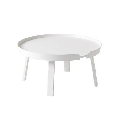 Table basse AROUND / Large / Blanc / Muuto