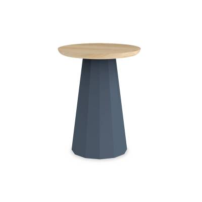 Matière Grise / Tabouret bas Ankara / Bleu pigeon