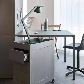 Lampe de bureau PC / H. 42 cm / Vert Olive