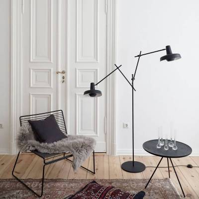 Lampadaire duo AR-F2 / H. 176 cm / Noir ou Blanc