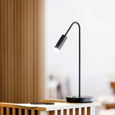 Lampe de table VOLTA / H. 47,9 cm / Noir 