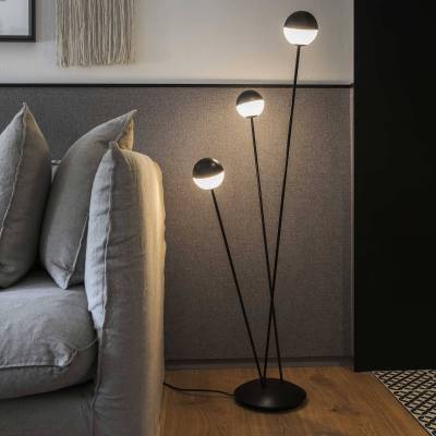 Lampadaire ALFI / H. 1,19 m / Noir