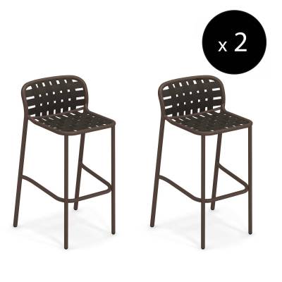 Lot de 2 tabourets de jardin YARD / H. 95 cm / 5 coloris