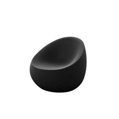 Fauteuil outdoor STONES / L. 88 cm / Anthracite