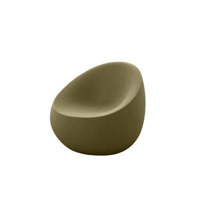 Fauteuil outdoor STONES / L. 88 cm / Kaki