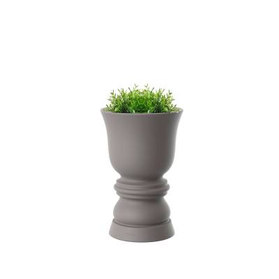 Pot de jardin SUAVE / H. 65, 100 ou 150 cm / Taupe