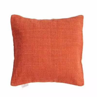 Coussin tissé main / Coton / Orange