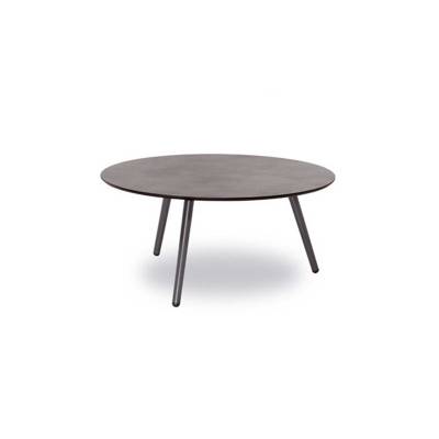 Table de jardin PRAGA / H. 37 cm / Gris