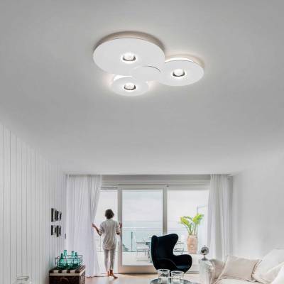 Plafonnier LED BUGIA MEGA / 4 coloris / Lodes