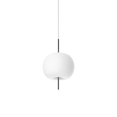 Suspension en verre KUSHI 16 – LED / Noir / Kundalini