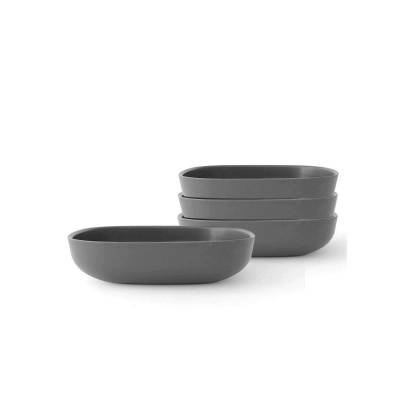 Set 4 bols GUSTO SOLO SALAD BOWL / Smoke