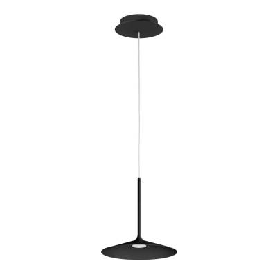 Suspension design POE 1 avec LED / Métal Noir