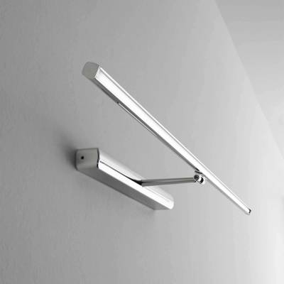 Applique murale STRAIGHT W - LED / Aluminium Chromé