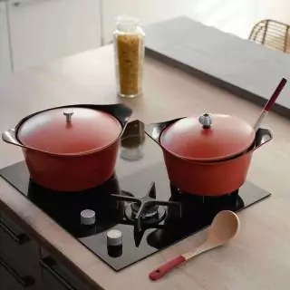 L'INCROYABLE COCOTTE en fonte - 8L / Rouge / Cookut