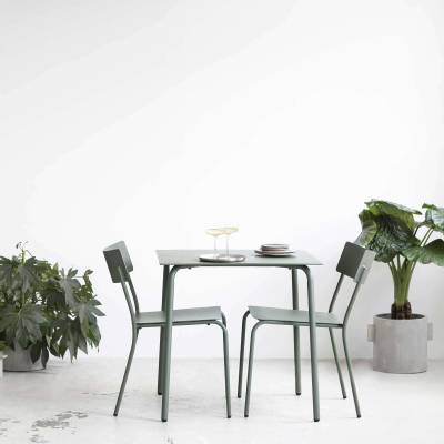 Table AUGUST / Int-Ext / Aluminium – 3 coloris / Serax