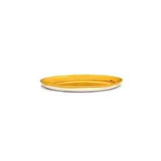 Assiette plate FEAST 26,5 cm / Porcelaine Jaune / Serax