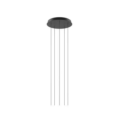 Support de luminaire CLUSTER 5 LIGHTS / Noir / Lodes