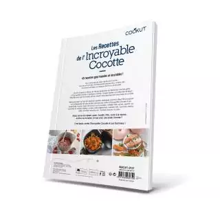 Livre de recettes pour bien cuisiner avec les collections des Incroyables de chez Cookut