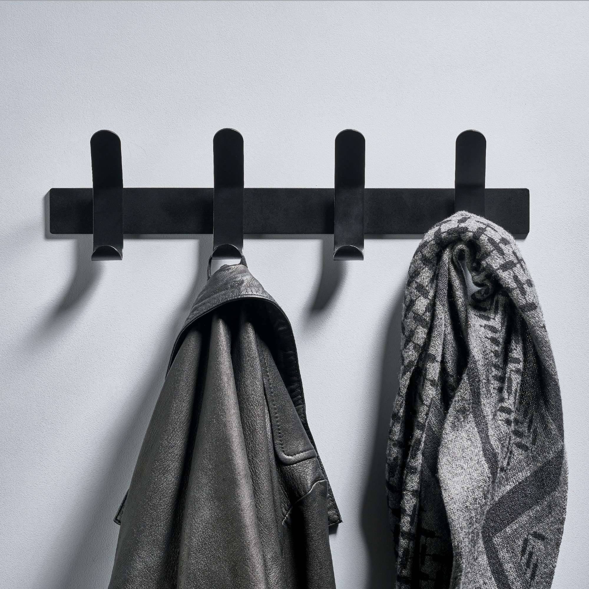 Crochet “porte-manteau”, noir, ZONE®