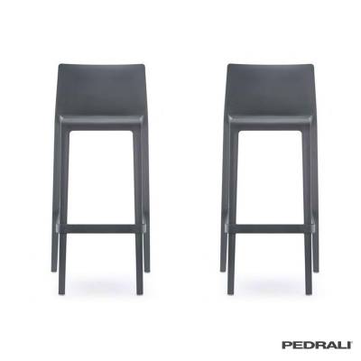 Tabouret VOLT 678 - Bar / Gris Anthracite / Pedrali