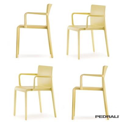 Fauteuil de jardin VOLT 675 - x 4 / Jaune / Pedrali