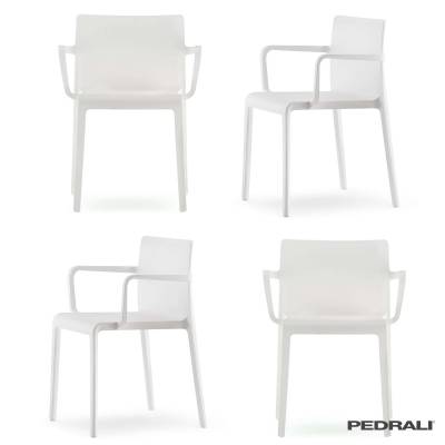 Fauteuil outdoor VOLT 675 - x 4 / Blanc / Pedrali