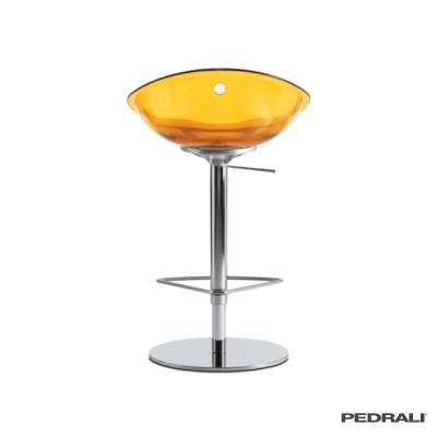 Tabouret GLISS 970 / Orange Transparent / Pedrali