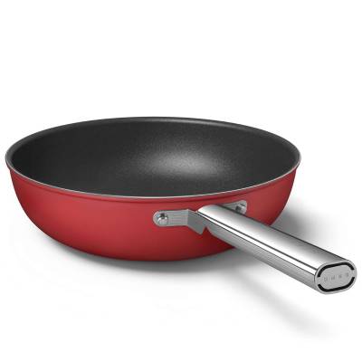 WOK / SMEG / ø 30 cm / Rouge