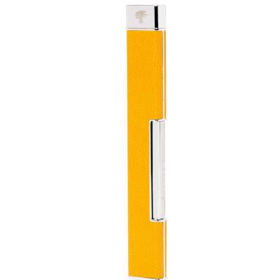 Briquet allume bougie cuir CROCO JAUNE / Baobab