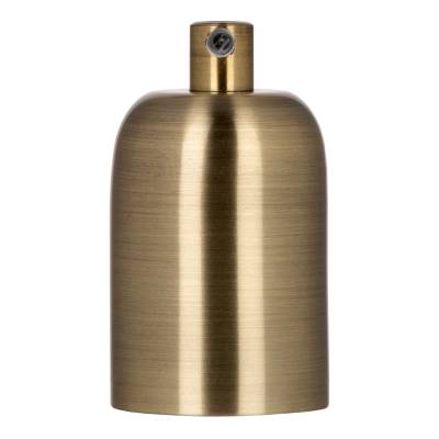 Douille E27 / Aluminium / Bronze / Bailey lights