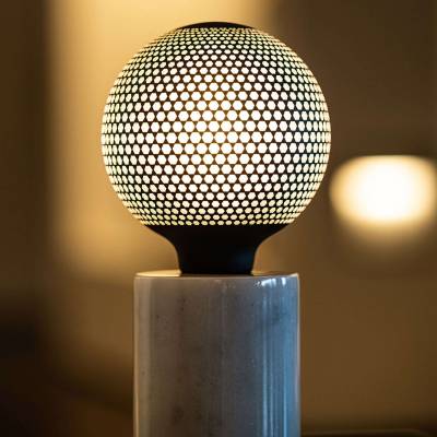 Ampoule LED ORIENT HEXA / Culot E27 / 4 W / Noir / Bailey lights