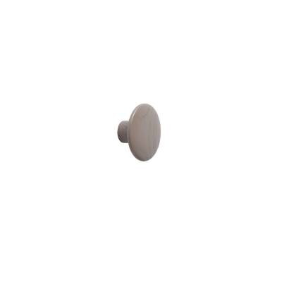 Patère THE DOTS Muuto / Ø 9 cm / Bois taupe