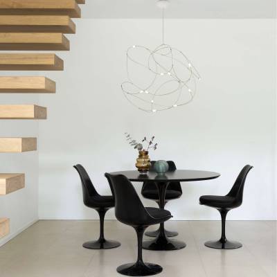 Suspension FLOCK OF LIGHT / ø 80 cm / Bronze / Moooi