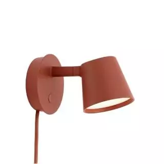 Applique TIP LED / H. 9,5 cm / Alu / Orange / Muuto