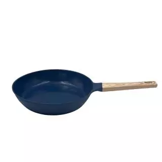 Ensemble collection L'INCROYABLE Cocotte + Poele + Casserole + Manique + Cuillere + Poignee / 2 dimensions / Bleu / Cookut